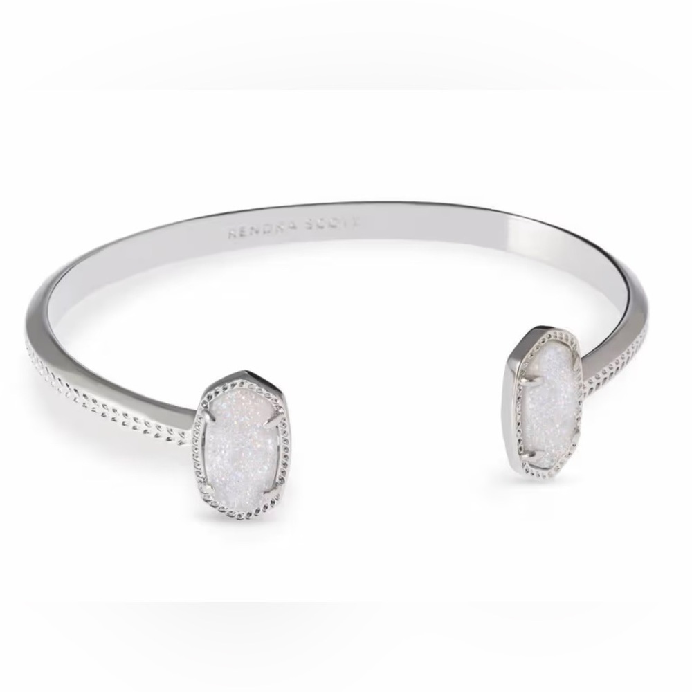 Kendra Scott Elton Squeeze Cuff with Drusy Stones